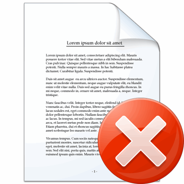 document_error
